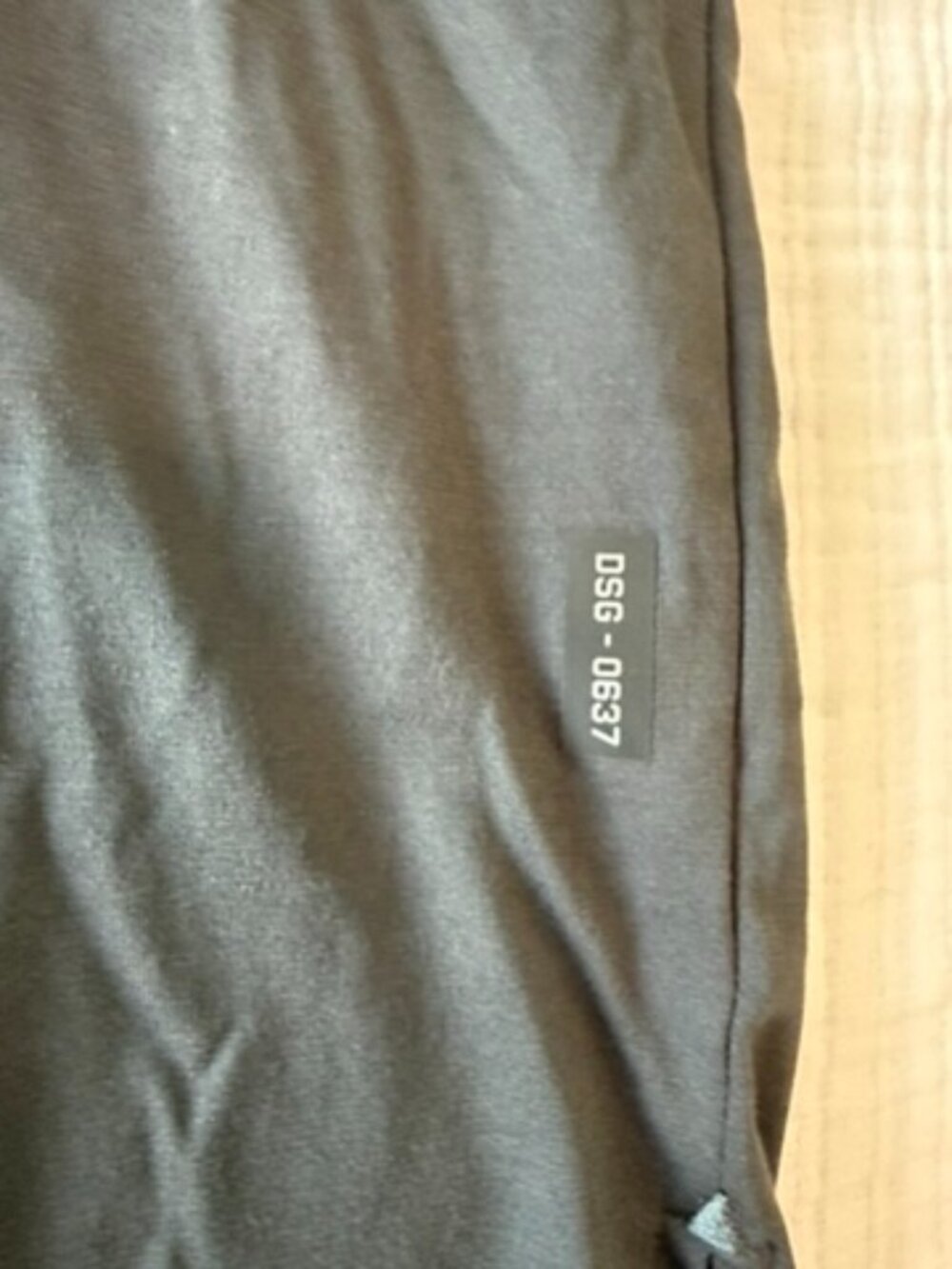 ASRV Core Established Curved Hem Tee Space Grey Men's M DSG-0637